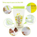 Milk Storing Bags, Keep Hygienic Tear Off Opening Breastmilk Storing Bags 72pcs Prevent Leakage for Daily Use.