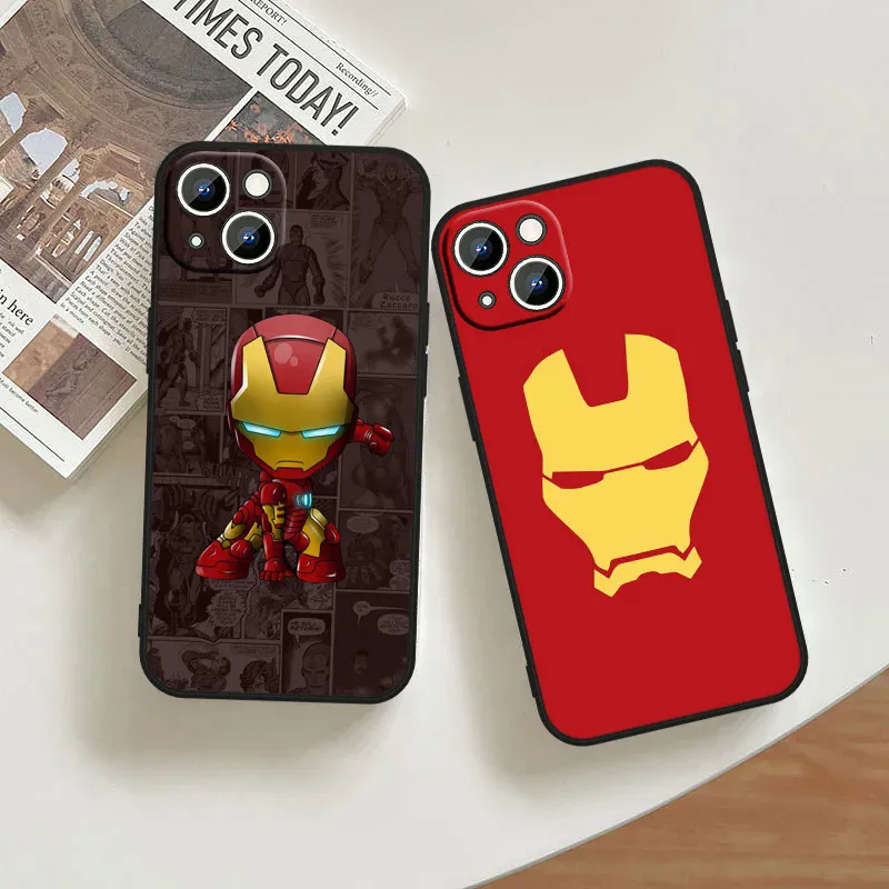 Marvel Iron Man Phone Case For Apple iPhone 14 13 12 11 Pro Max