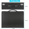 24 Pockets Expanding File Folder Accordian File Organizer for Office. 