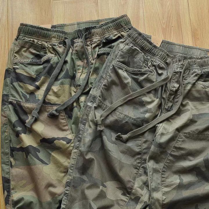 Work%20Pants%20Men's%20Pure%20Retro%20Construction%20Worker%20Working%20Clothes%20Wear-Resistant%20Stain-Resistant%20Overalls%20Loose%20Labor%20Protection%20Pants%20-%20Image%203