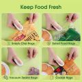 Portable Bag Sealer and Cutter with USB Charging, 2-in-1 Heat Sealing and Cutting, for Food Storage and Snack Bags. 
