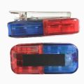 Mini LED Warning Strobe Flashing Shoulder Light for Traffic Guidance working time16 hours - Warning Light on Body Shoulder white charger.