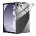 Samsung Galaxy Tab A9-SM-X115/X110 Dispaly Size 8.7 Inches  Transparent Crystal Clear Back  Cover + Tempered Glass Protector for Samsung Galaxy Tab A9 (2 in 1 Combo). 