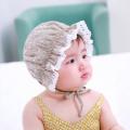 I Love Daddy&Mummy Cute Lace Flower Newborn Baby Girl Hat Panama Cap.