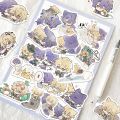 Honkai Star Rail Merch Character Stickers Aventurine Dr. Ratio 80 Pieces Anime Collection. 