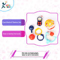 Five Pcs MIMI BELL ERES For New Born Baby Rattle & Teether. 