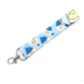 Adventure Time vintage 90s women kids Wristlet hand strap Lanyard keychain Phone Strap ID Badge Holder Key Chain Keyring cosplay. 