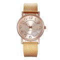 Ladies Romantic Love Watch Leather Rhinestone Designer Ladies Simple Band Watch Student Watch.