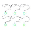 Kids Sensory Chew Necklace, Silicone 10PCS Relieves Teething Pain Kids Chewing Pendant Teeth Grinding  for Daily. 