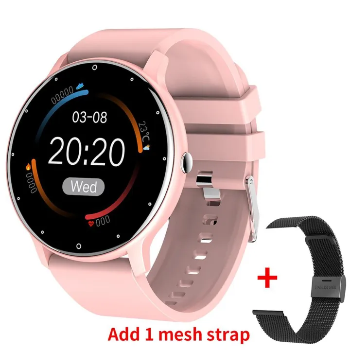TagoBee Women Smart Watch Men Smartwatch Android IOS Round Screen Weather Forecast Heart Rate Monitor Sports Ladies Clock