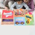 Wooden Educational Abc Puzzle Alphabet Matching Puzzle for Preschool Kids.