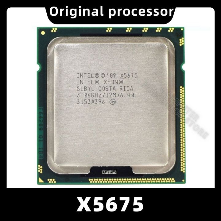 Intel Xeon X5675 Processor SIX Core Socket LGA 1366 X-5675 CPU SLBYL 3.06Ghz 12MB