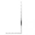 90 Degree Right Angle Finder Ruler Stainless Steel Easy-Read Measurement Square Layout Template Tool. 