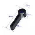 Durable 10pcs Headlamp Safety cap Head light Set Lightweight Helmet clips. 