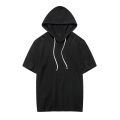 Summer Men tshirt Casual Solid Loose Hooded Tops Tees Shirts Male New Sportswear Hoodie Short Sleeve Mens T-shirt Clothing. 