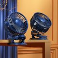 2024 Pop Clip Fan USB Fharging Mini Portable Stroller Table Clip Fan Handheld Quiet Dormitory. 