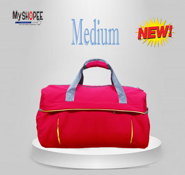 Travel Bag Waterproof  Weekender Bags Oxford Cloth Luggages Handbag Shoulder Dry and Wet Separation Sport Bag Fitness Bag Gym Totes for Men 0r Women medium size  ( maroon / navy / Black)