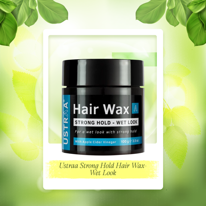 Ustraa Strong Hold Hair Wax-Wet Look-100g