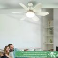 Modern Ceiling Fanlight 30W Low Profile Ceiling Fans 86V-265V Chandelier Ceiling Fan 3 Fan Speeds for Living Room Kitchen. 