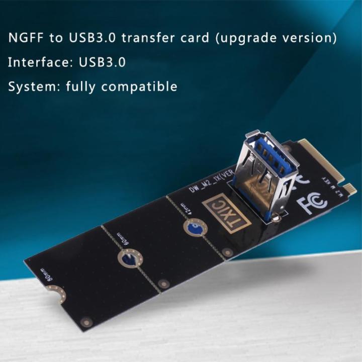 NGFF%20M.2%20to%20USB%203.0%20PCI%20Express%20Converter%20Adapter%20Graphic%20Video%20Card%20Extender%20M2%20to%20PCI-E%20PCIe%20X16%20Slot%20Transfer%20Mining%20Riser%20-%20Image%207