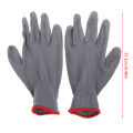 【Sell-Well】 1Pair Safety Work Anti-Static Gloves Coated Palm Gloves Unisex Breathable Anti-Slip Repair Gloves Carpenters Supplies-Cola Kids. 