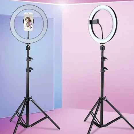 TRIPED%20STAND%20RING%20LIGHT%2010%20"STUDO%20SET%20for%20YouTube/Facebook%20Live%20Video%20-%20Image%202