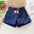 2021 Kids Summer Shorts Bow Princess Shorts For Girls Fashion Girls Shorts Children Pants Girl Short Flower Girls Clothing. 