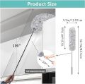 9.5 Feet (Approx) Flexible Extendable Duster for Cleaning Complicated Areas and ceiling fan, Microfiber Duster , Super Long Extendable Dusters.