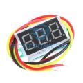 3-Wire Mini Digital Voltmeter | DC 0–100V Voltage Meter Display | LED Panel Meter for Battery, Power Supply & DIY Electronics Projects. 