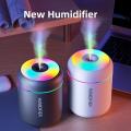 180ML Mini Air Humidifier USB Electric Aroma Diffuser Essential Oil Purifier Aromatherapy Mist Maker Lights For Car Home Bedroom.