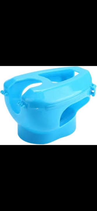 Pigeon Holder Easy Bird Fixed Frame Rack Medicine Feeder Box - Blue, 15 x 12 x 10cm (1 pcs)