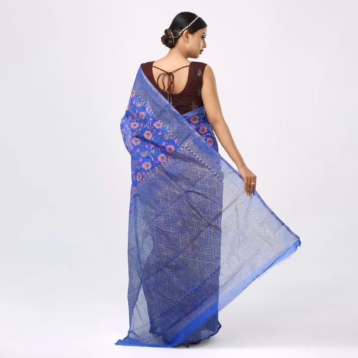Dhupiyan%20Silk%20Screen%20Print%20Saree%20for%20Women%20Without%20Blouse%20Piece-%20Partywear%20-%20Suitable%20for%20Every%20Season%20-%20Image%204