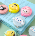 180cm Portable Retractable Ruler Tape Cute Animals Fruit Vegetable Pattern Children Height Centimeter Inch Roll Body Measuring-(Multicolor). 