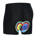 Men Women Padded Cycling Shorts Thick Breathable Stretchable Bodycon Bike Bicycle Shorts Underwear. 