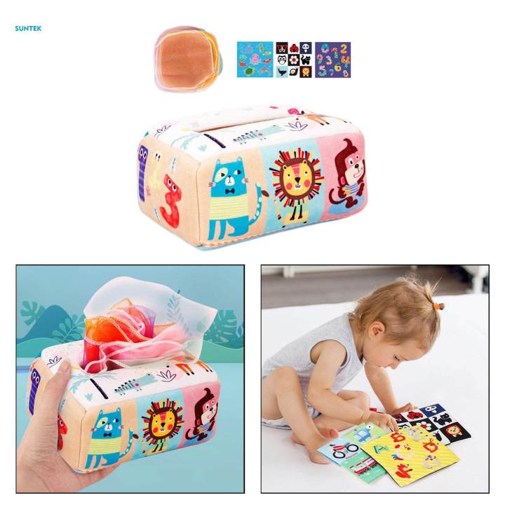 Baby%20Tissue%20Box,%20Sensory%20Pull%20Along%20Infant%20Tissue%20Box,%20Preschool%20Learning%20Silky%20Tissues%20Busy%20Pull%20Tissues%20Sensory%20Toy%20for%20High%20Contrast%20Toy%20-%20Image%203