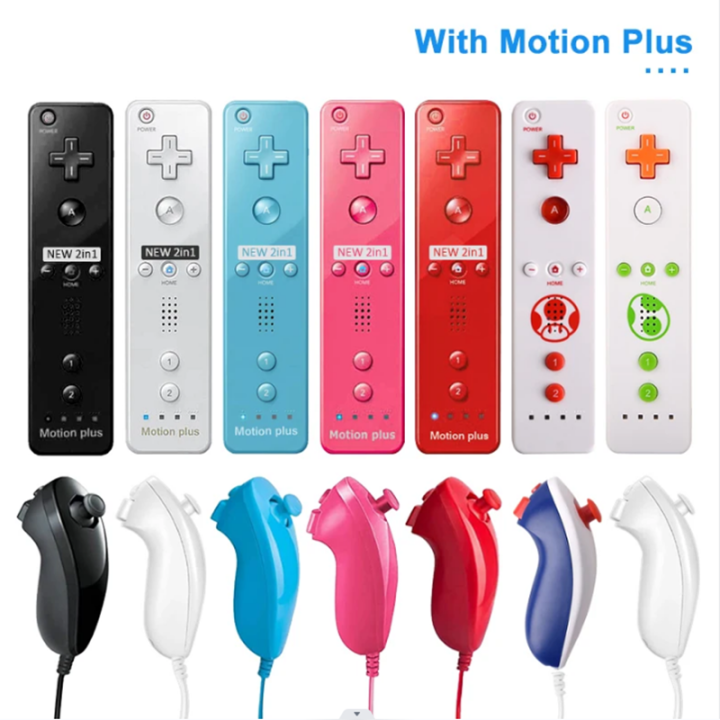 Game%20Control%20i%20Nunchaku%20Controller%201%20Pair%20Wi%20Controller%20Set%20Motion%20Plus%20Remote%20Control%20Wii%20Remote%20Control%20Gamepad%20for%20Nintendo%20Wii%20-%20Image%202