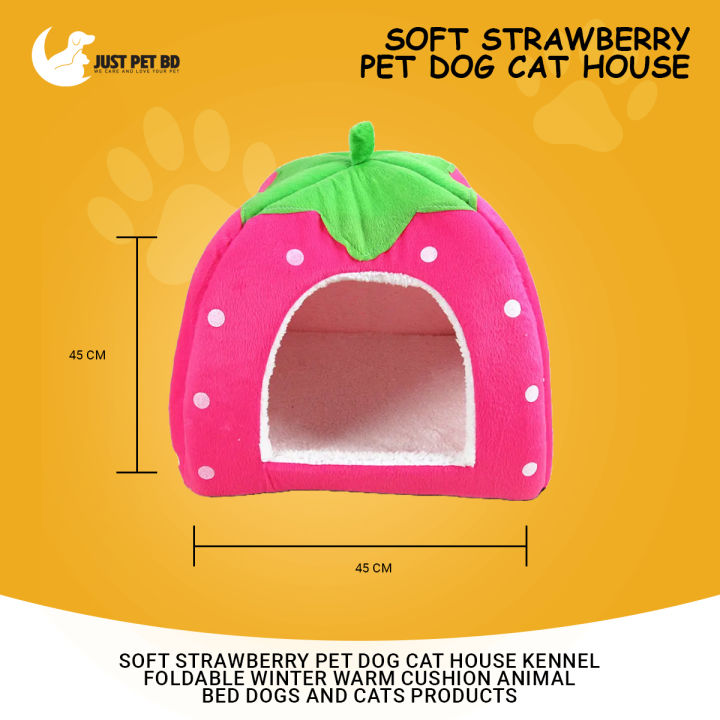 Soft%20Strawberry%20Pet%20Dog%20Cat%20House%20Kennel%20Foldable%20Winter%20Warm%20Cushion%20Animal%20Bed%20Dogs%20And%20Cats%20Products%20(Size:%20XL),%20Red%20Color%20-%20Image%204