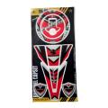 Fuel Tank Pad Sticker For Motorcycle Pulsar 150. RED. 