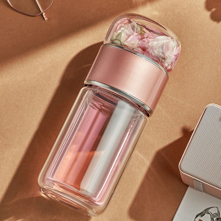 Water%20Cup%20280ml%20Tea%20Water%20Separation%20Cute%20Make%20Tea%20Portable%20Water%20Bottles%20And%20Jugs%20Tea%20Separator%20Cup%207*18cm%20Double%20Layer%20Glass%20-%20Image%205