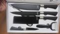 6 PcsKnife Set Non-Stick Coating Stainless Steel. 