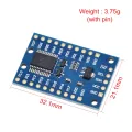 PCF8575 Module Expansion IO port Expander board DC 2.5-5.5V I2C communication control 16 IO ports For Arduino. 