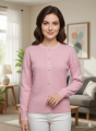 Soft Comfortable and Fashionable PBD Fabrics Front Button Closer Cardigan Sweater for Woman..