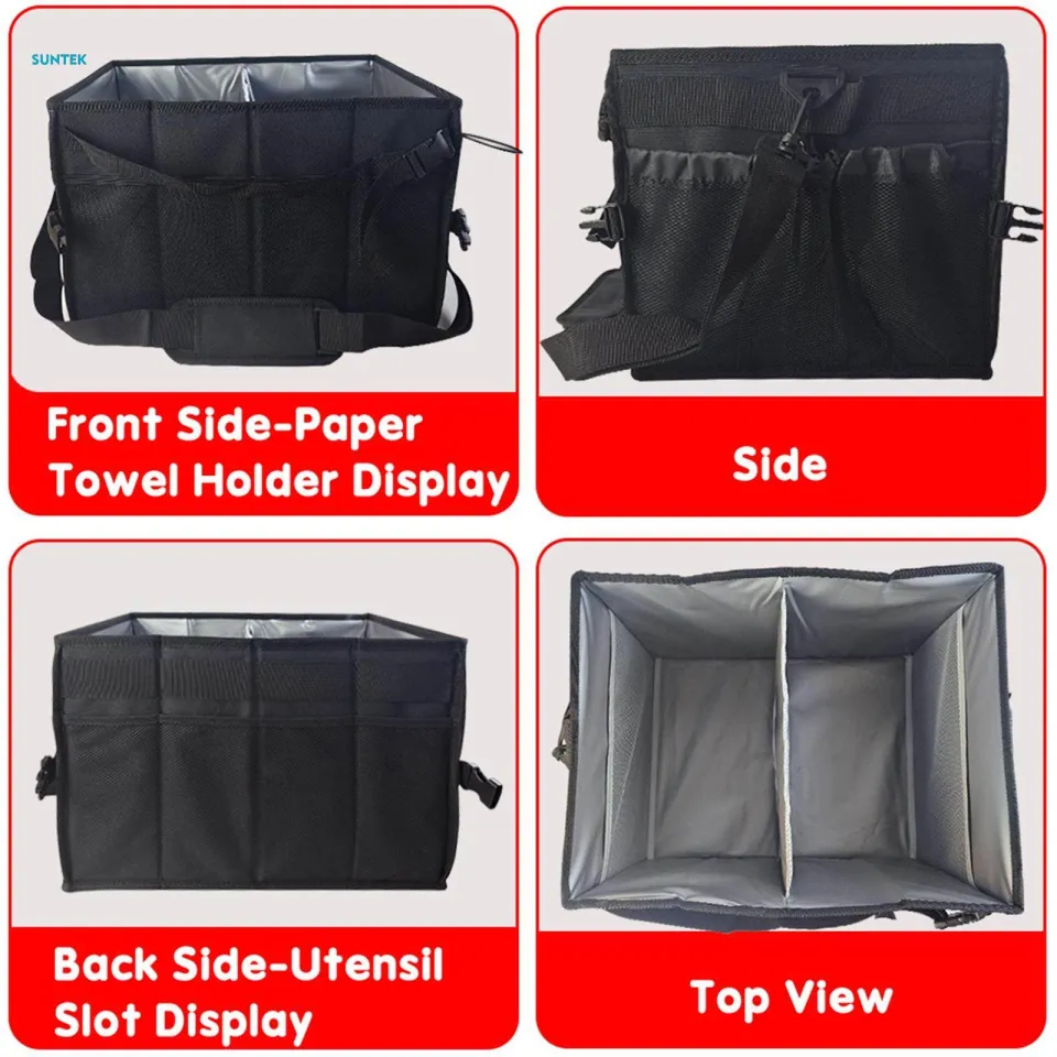 thumbnail image 2 of Outdoor Kitchen Picnic BBQ Camping Accessories Organizer Condiment Utensil Organ 2 of 9
