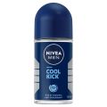 NIVEA MEN Cool Kick Deodorant Roll on used for male - 50 ml. 