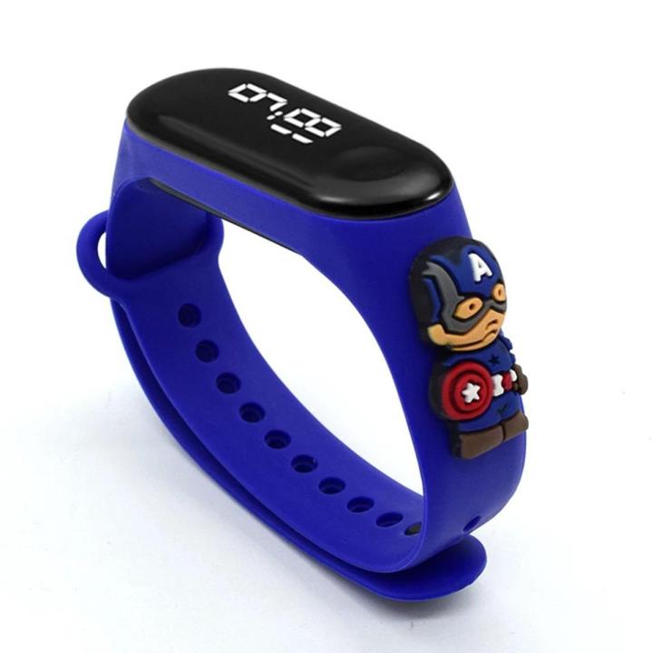 Digital%20Super%20Hero%20and%20Heroine%20Top%20Ten%20Cartoon%20Character%20Waterproof%20LED%20Kids%20Watches%20for%20Boys%20and%20Girls%20-%20Image%202