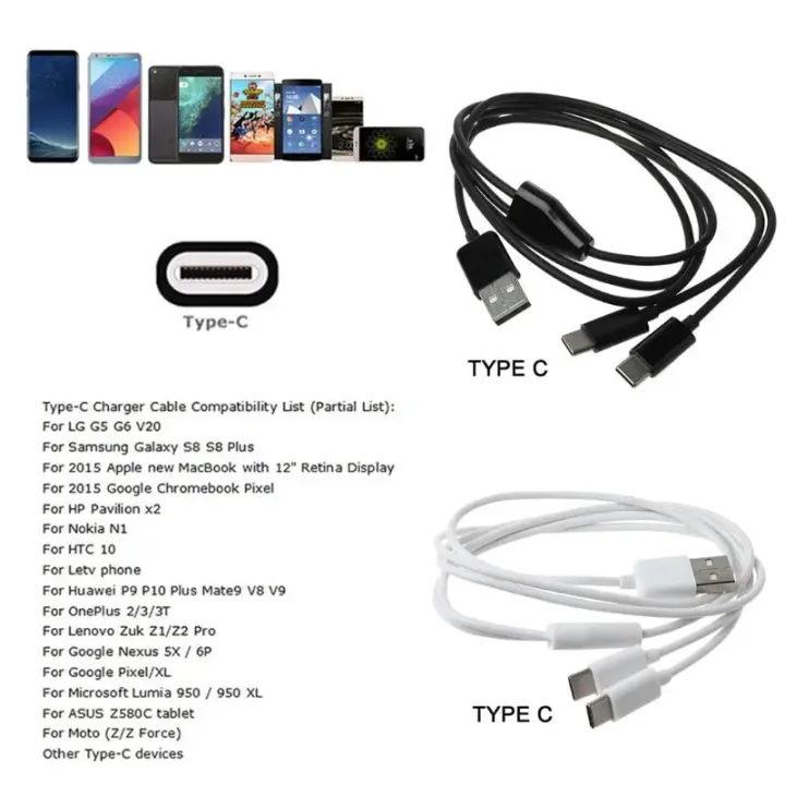 USB%20C%20Charging%20Cable%202%20in%201%20Multi%20Charging%20Cable%20Splitter%20USB%20to%202%20Type%20C%20Charging%20Data%20Sync%20Cord%20Type-c%20conversion%20Type-c%20-%20Image%204