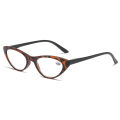 Cross-border foreign trade PC Reading Glasses Wholesale Cat's Eye Comfortable Presbyopic Glasses Men's and Women's Spring Rubber Chain Elderly Reading Glasses. 