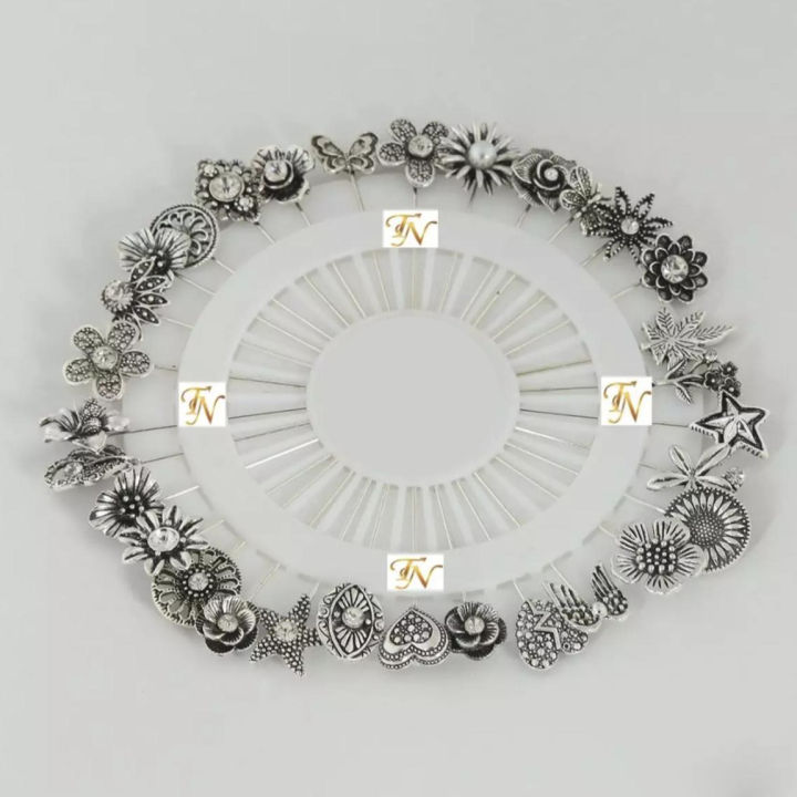 Steel Hijab Pin-5pc/silver hijab pin/stainless steel Hijab Pin-5pc for Women
