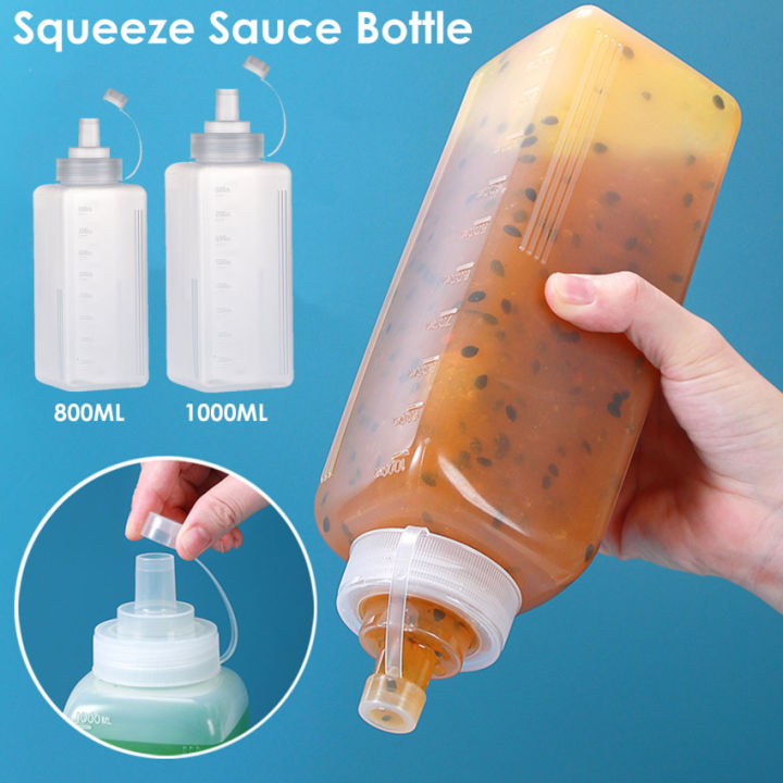 800/1000Ml%20Squeeze%20Sauce%20Bottle%20Large%20Calibre%20Dustproof%20Plastic%20Household%20Seasoning%20Bottle%20For%20Kitchen%20-%20Image%203