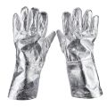Long Safety Work Heat Resistant Gloves Aluminized Fire Smelting Welding Glove 2022 NEW. 